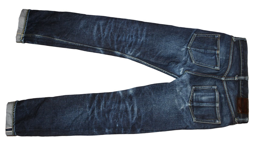 Steel Feather jeans back