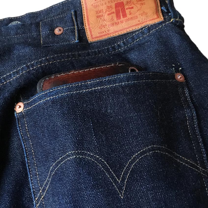 TCB 20's contest jeans backpocket