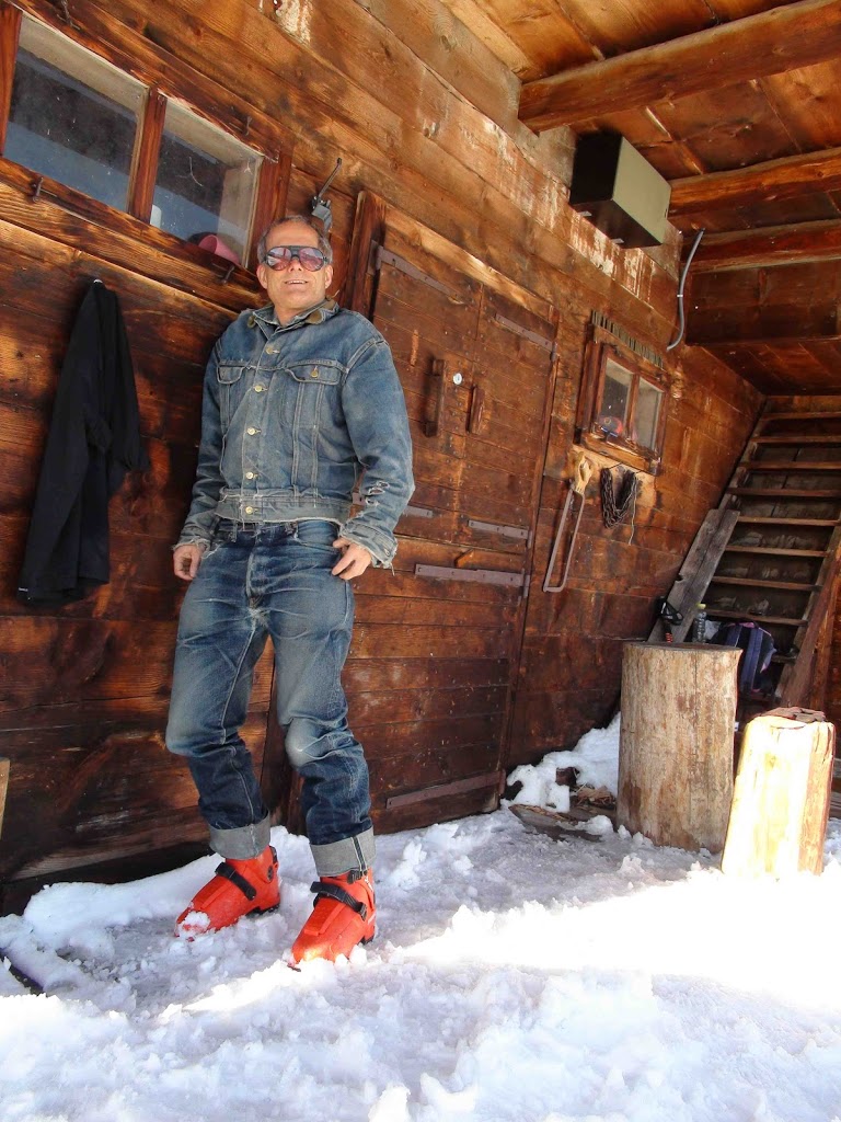 Ruedi Karrer in the alps