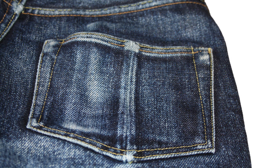 Steel Feather jeans backpocket