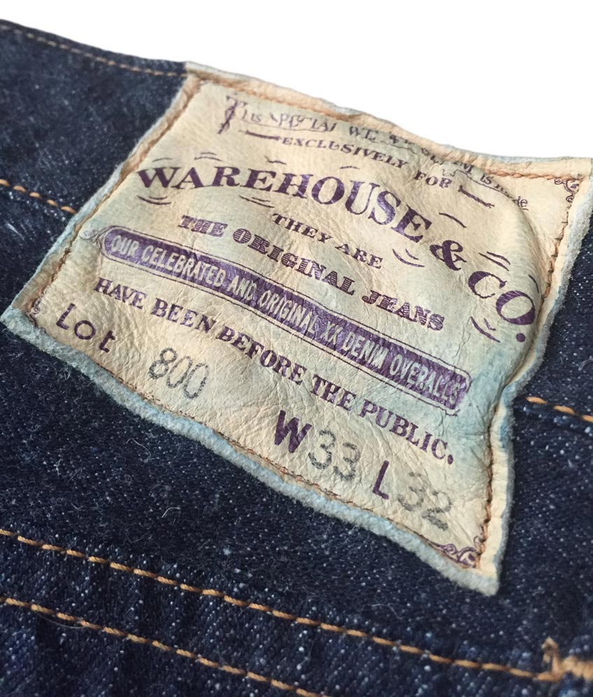 Warehouse 800 C/L - Indigo Veins - A blog about denim