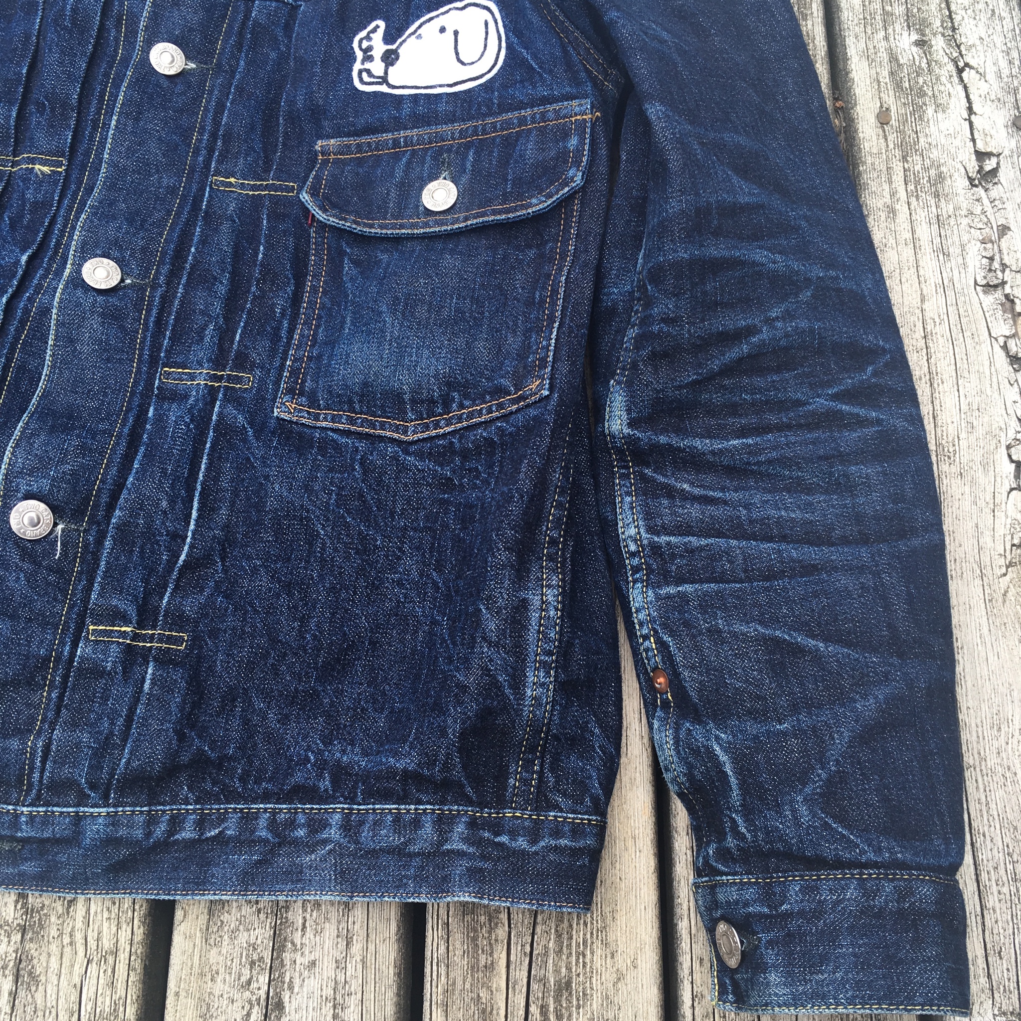 TCB 30's jacket - Indigo Veins - A blog about denim