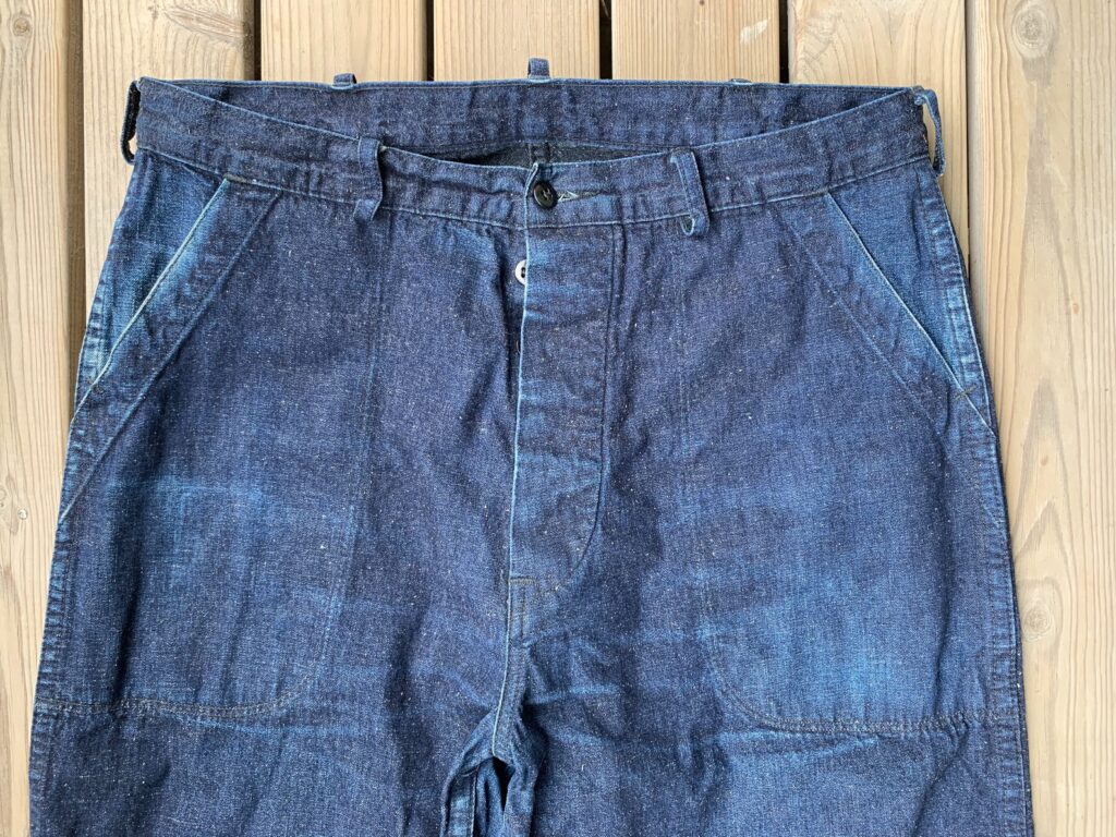 TCB Seamens trousers topblock 6 months of wear