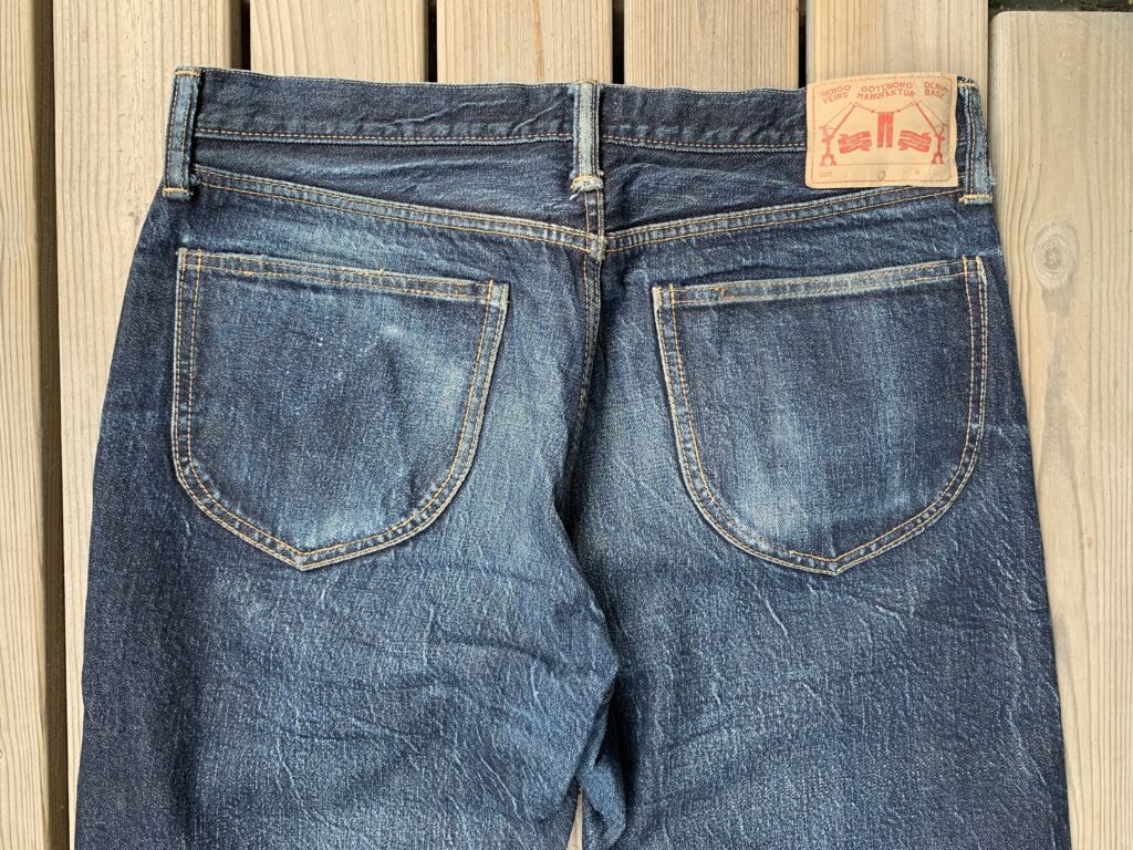 Indigo Veins GBG001 collab jeans - update 1 - 1 year of wearIndigo ...