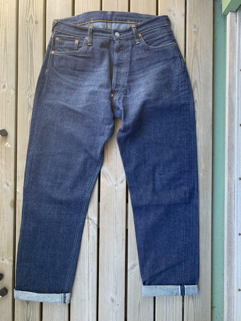 Evis 2504xx natural indigo front