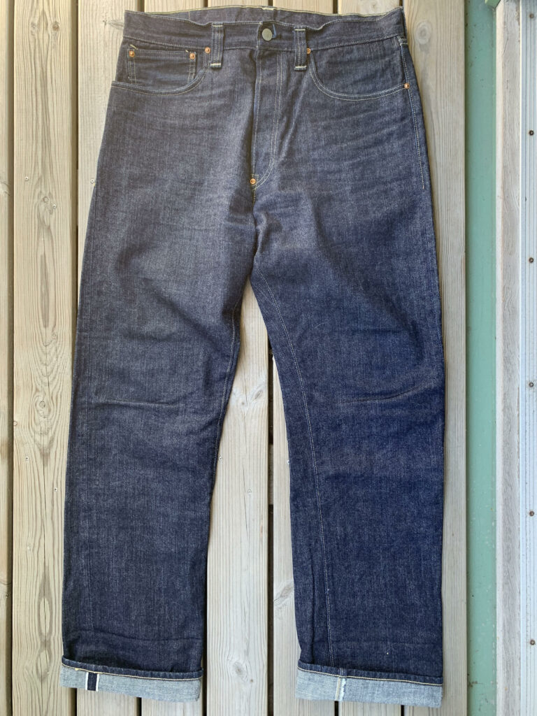 Warehouse 1939 Montgomery Ward jeans - Indigo Veins - A blog about