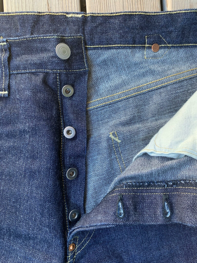 Warehouse 1939 Montgomery Ward jeans - Indigo Veins - A blog about